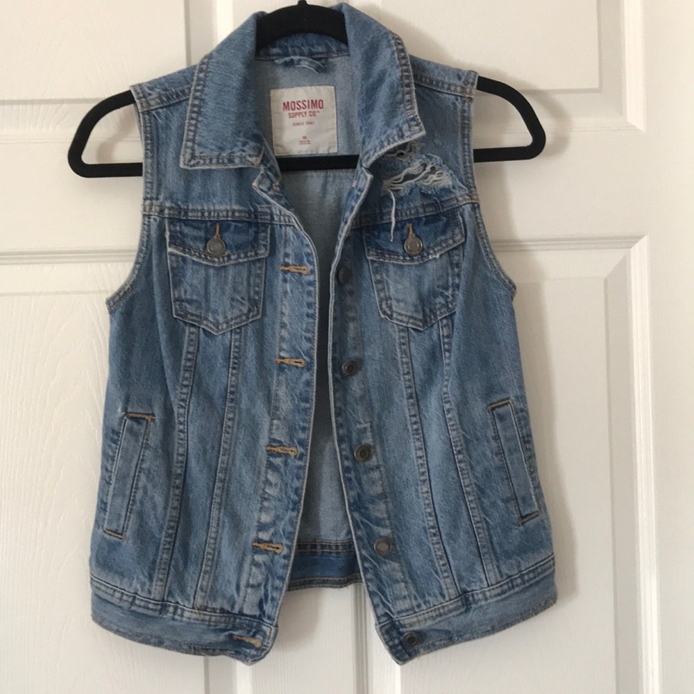 Denim vest